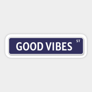 Good Vibes Sticker